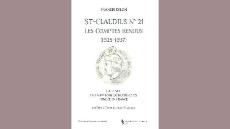 St-Claudius n° 21 : Les Comptes rendus (1925-1937) par Francis Delon